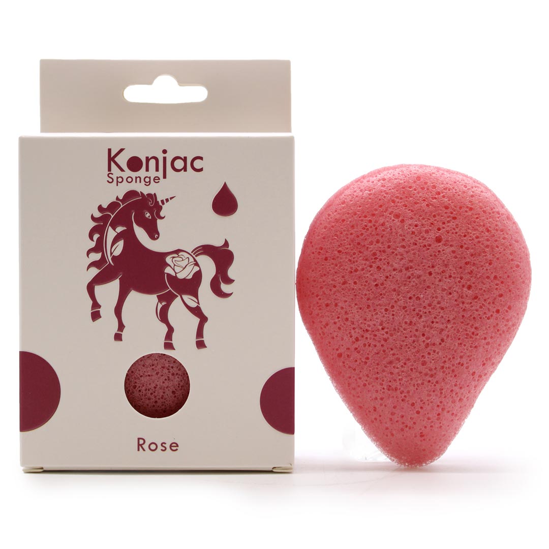 AW Artisan Konjac Facial Sponge - Rose - Anti-aging - Elliotti