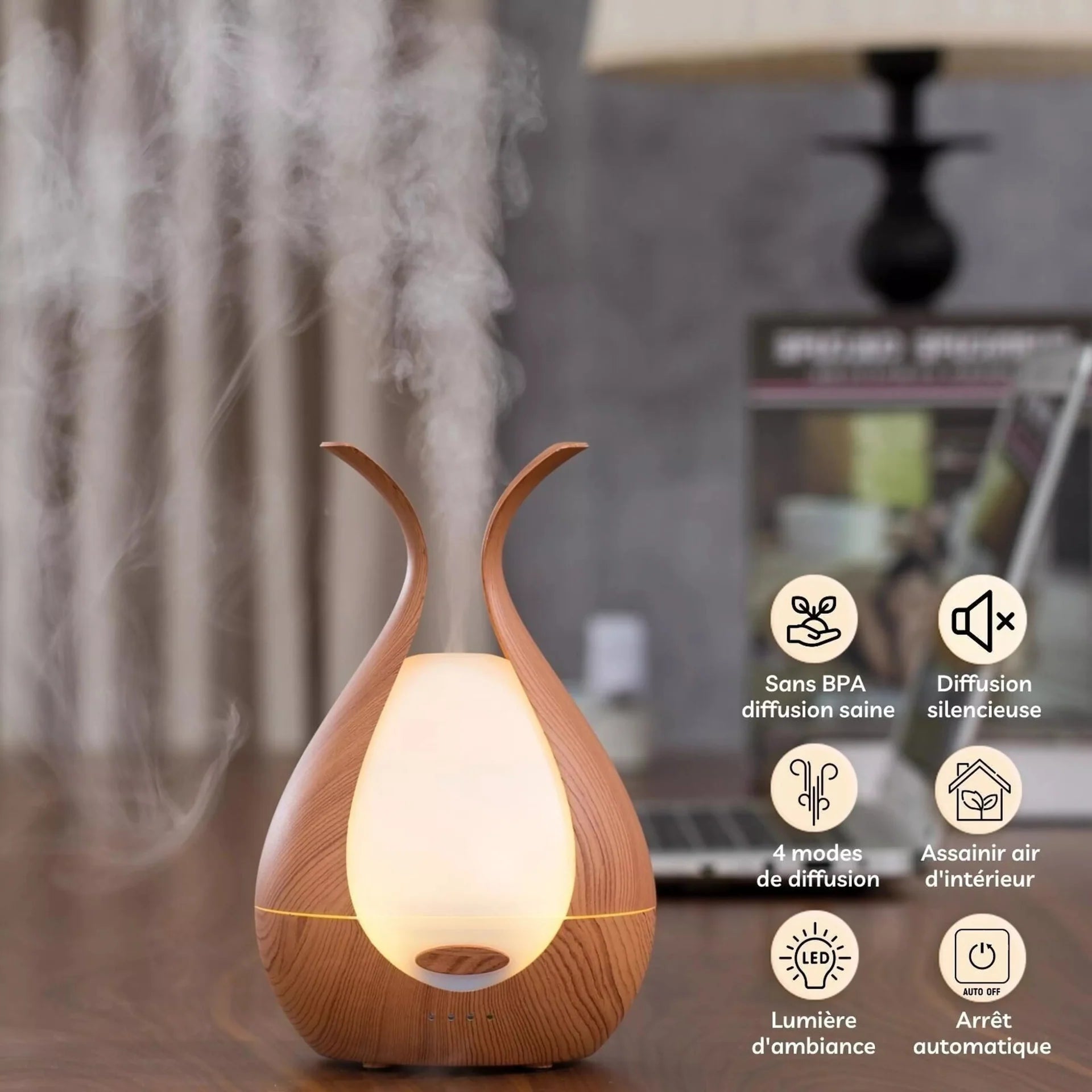 Zen Arome Medusa Ultrasonic Diffuser - 200 ml - Elliotti