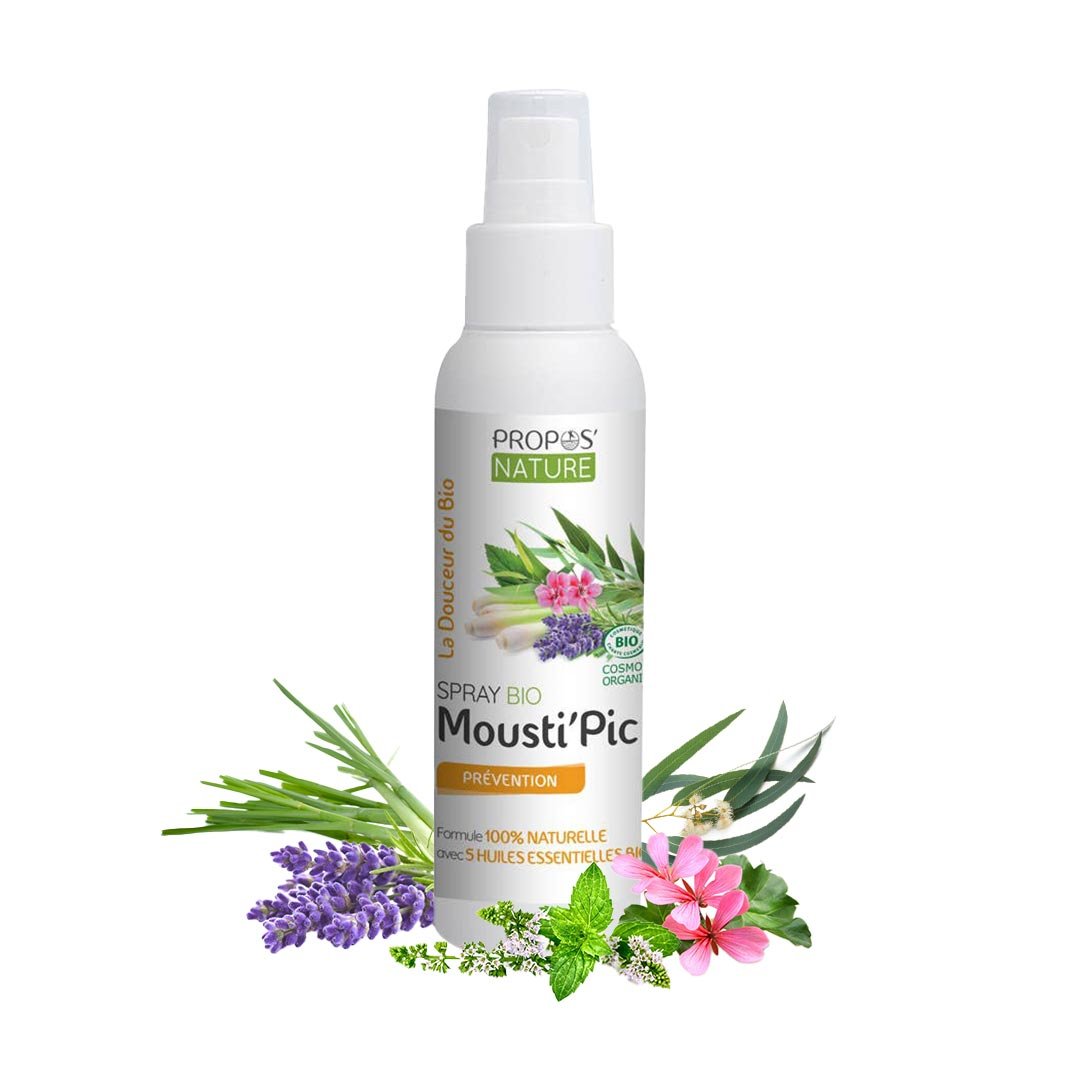 Laboratoire Propos'Nature MOUSTI'PIC Organic Spray, 100ml - Elliotti