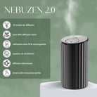Zen Arome Nébuzen 2.0 Cold Nebulization Diffuser - Elliotti