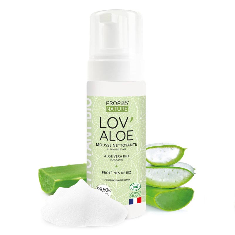 Laboratoire Propos'Nature Organic Aloe Vera Mousse, 150ml - Elliotti