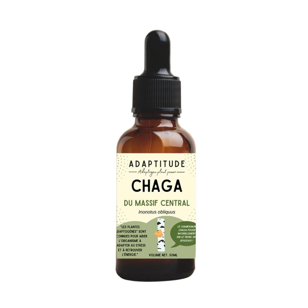 Adaptitude Organic Chaga Extract, 50 ml - Elliotti