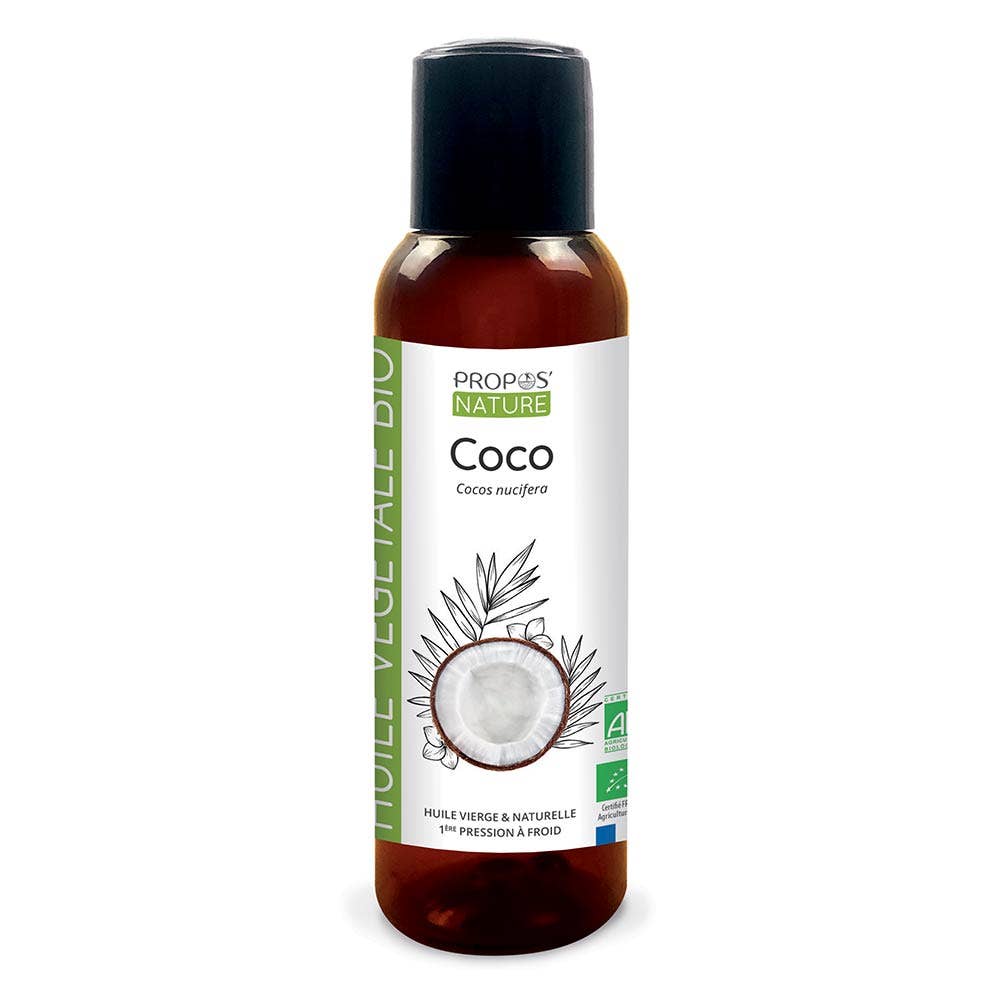 Laboratoire Propos'Nature Organic Coconut Oil, 100ml - Elliotti