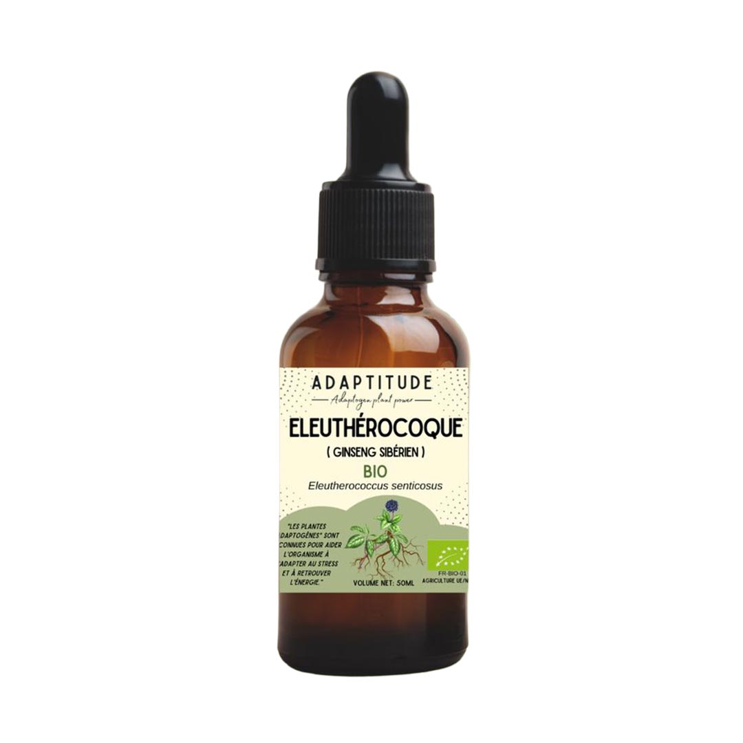Adaptitude Organic Eleutherococcus (Siberian Ginseng) Extract, 50 ml - Elliotti