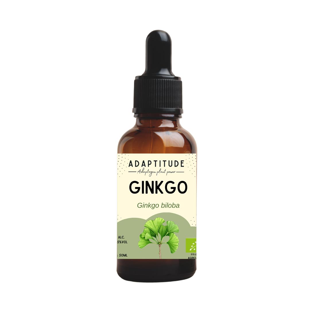 Adaptitude Organic Ginkgo Biloba Extract, 50 ml - Elliotti
