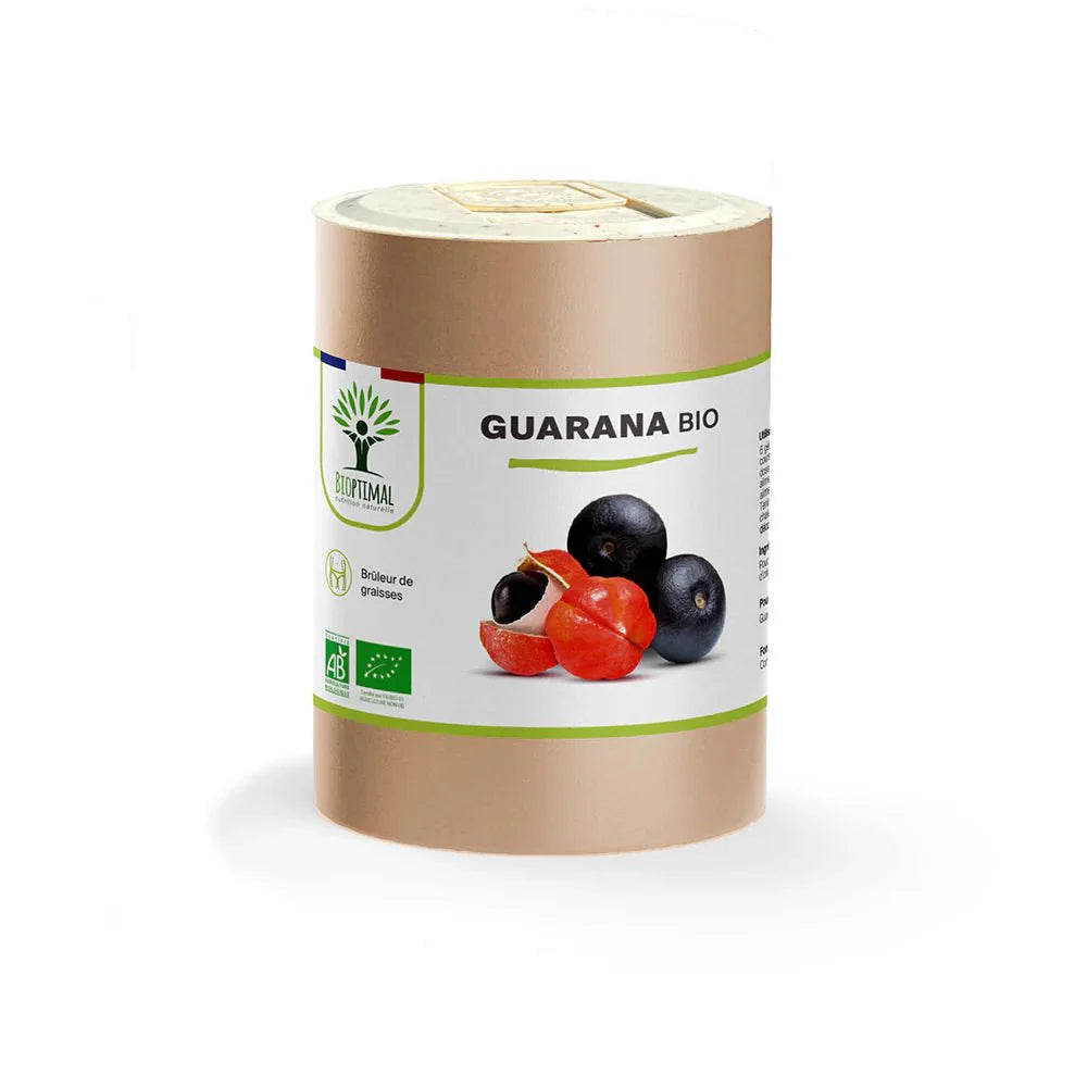 Bioptimal Organic Guarana 200 Capsules - Elliotti