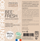 Laboratoire Propos'Nature Organic Toothpaste - Propolis & Menthol - Fluoride Free - 75ml - Elliotti