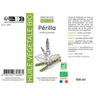 Laboratoire Propos'Nature Perilla Organic Virgin Vegetable Oil - Elliotti