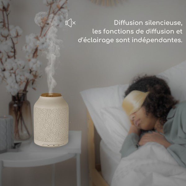Zen Arome Prague Connected Ultrasonic Diffuser - Smart Home Compatible (Google & Alexa) - Elliotti