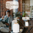 Zen Arome Prague Connected Ultrasonic Diffuser - Smart Home Compatible (Google & Alexa) - Elliotti