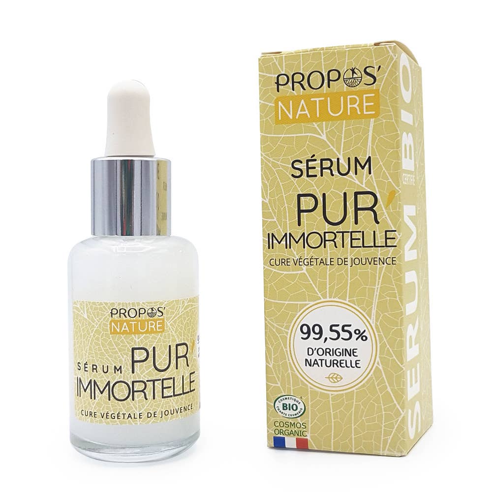 Laboratoire Propos'Nature Pur'Immortelle Organic Anti - Aging Serum - 30ml - Elliotti