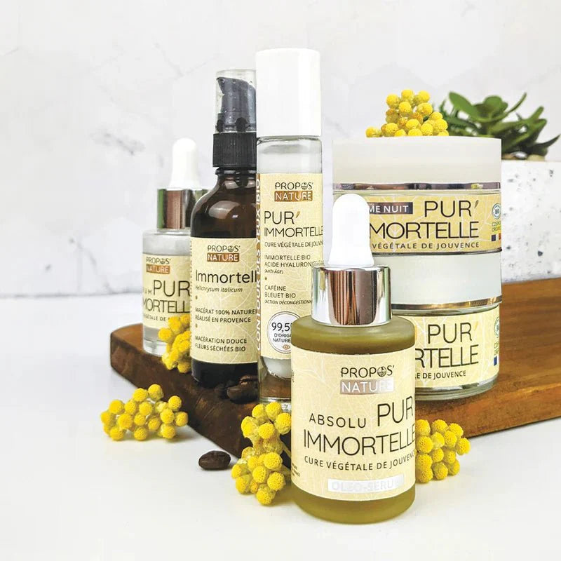 Propos'Nature Pur'Immortelle Organic Anti - Aging Serum - 30ml - Elliotti