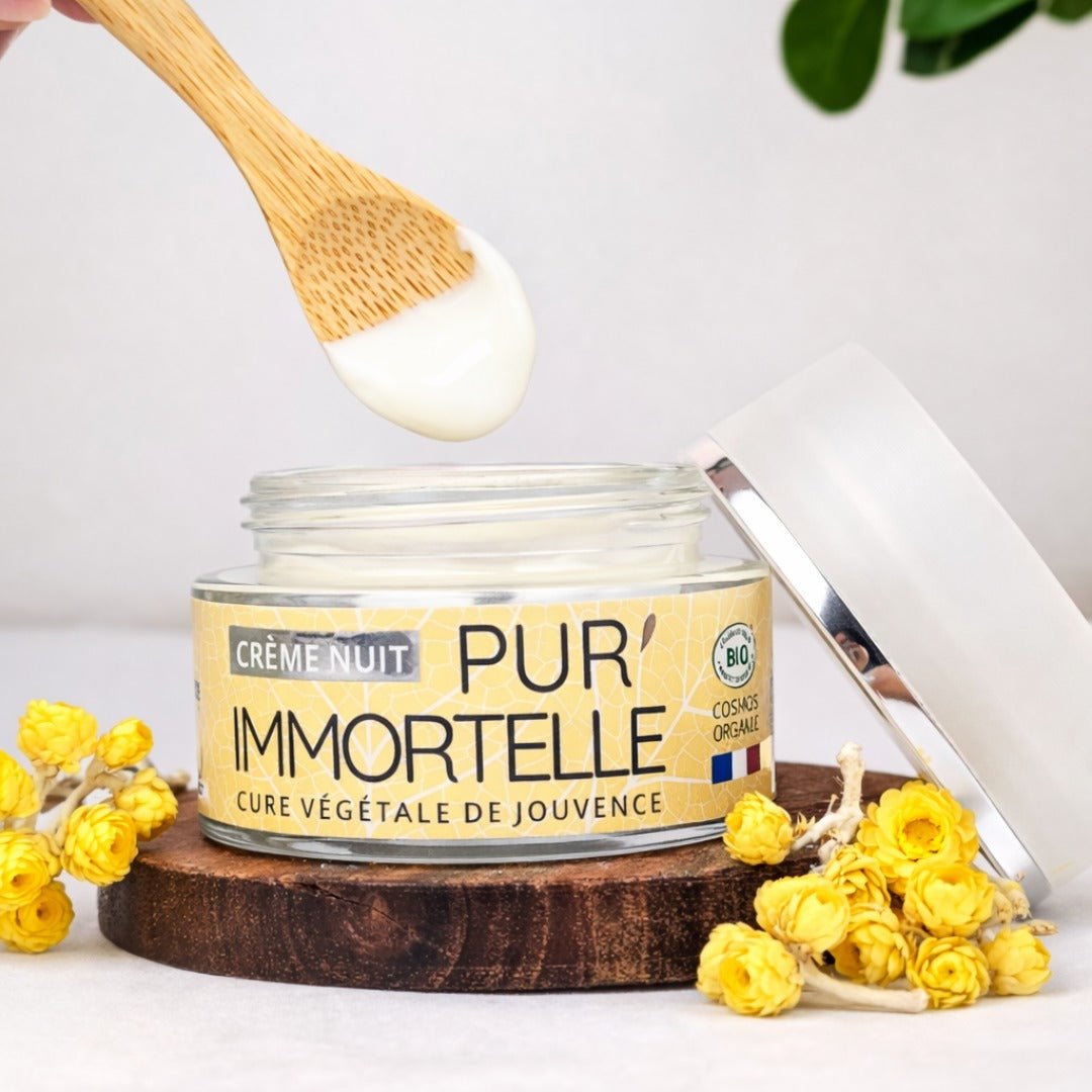 Propos'Nature Pur'Immortelle Organic Night Cream - Anti - aging, 50ml - Elliotti