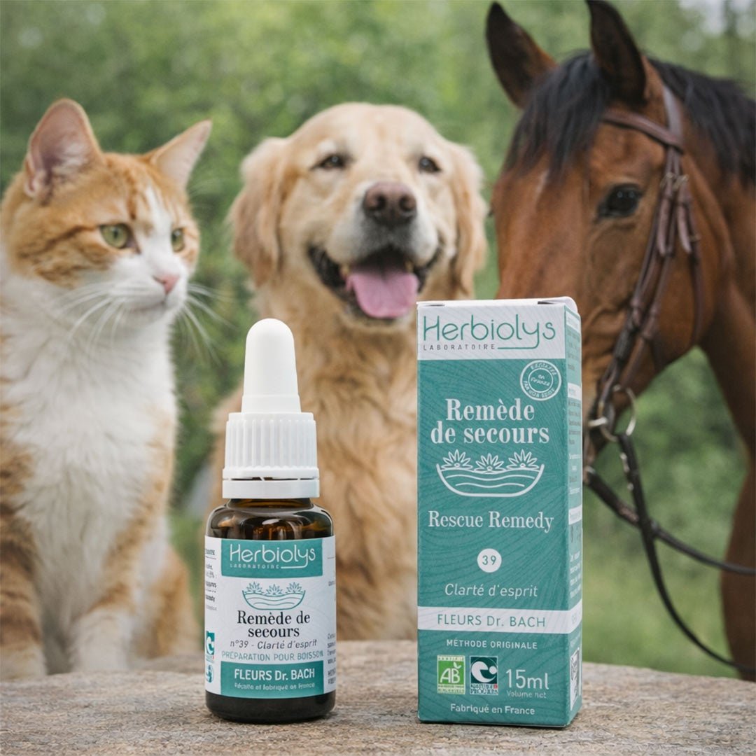 Herbiolys Rescue Remedy – Bach Flower Blend for Stress, Panic & Emotional Balance - Elliotti