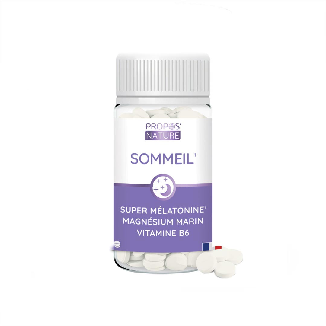 Propos'Nature Super Melatonin, Magnesium & Vitamin B6, 60 Tablets - Elliotti