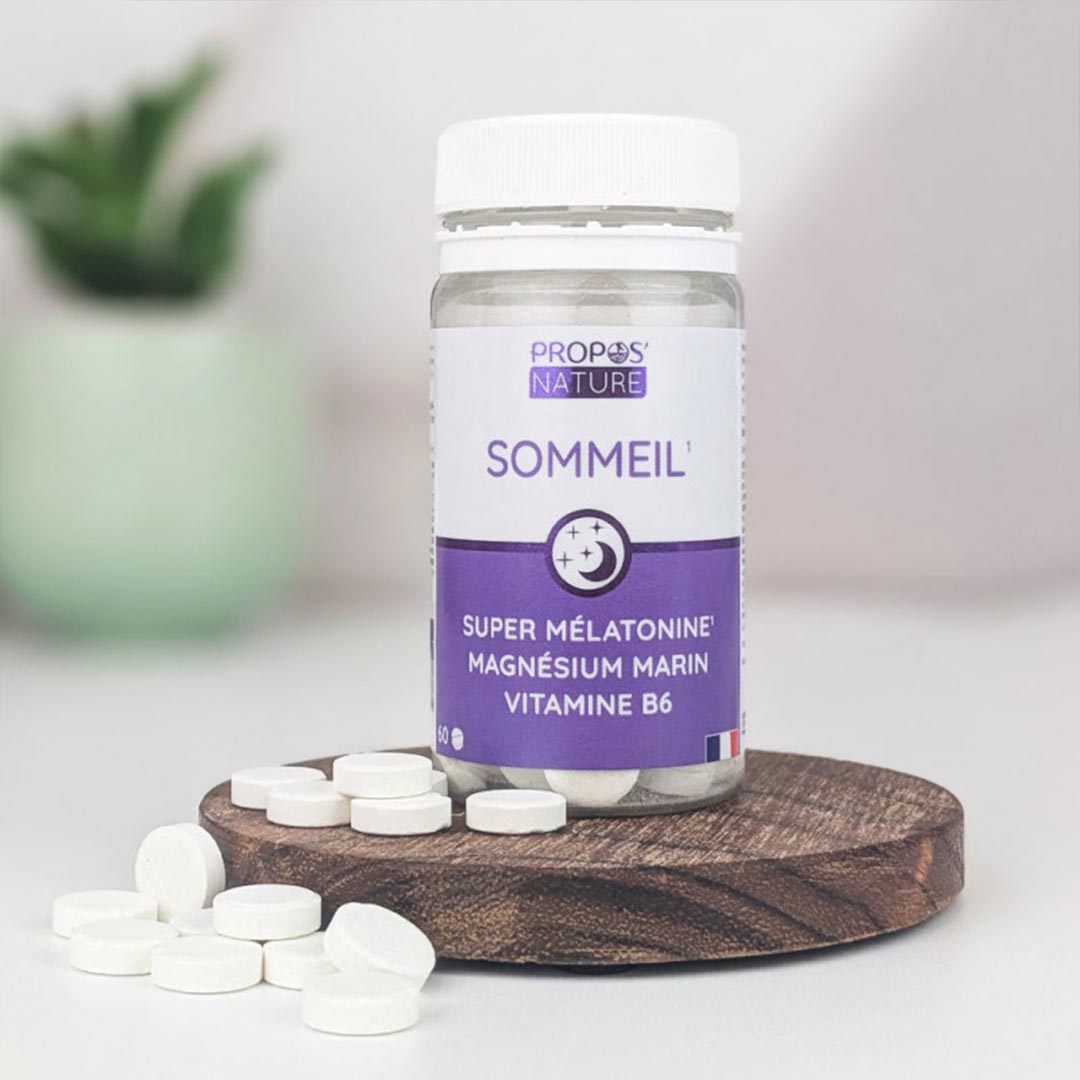 Propos'Nature Super Melatonin, Magnesium & Vitamin B6, 60 Tablets - Elliotti
