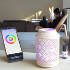 Zen Arome Venise Connected Ultrasonic Diffuser – Smart Home Compatible (Google & Alexa) - Elliotti