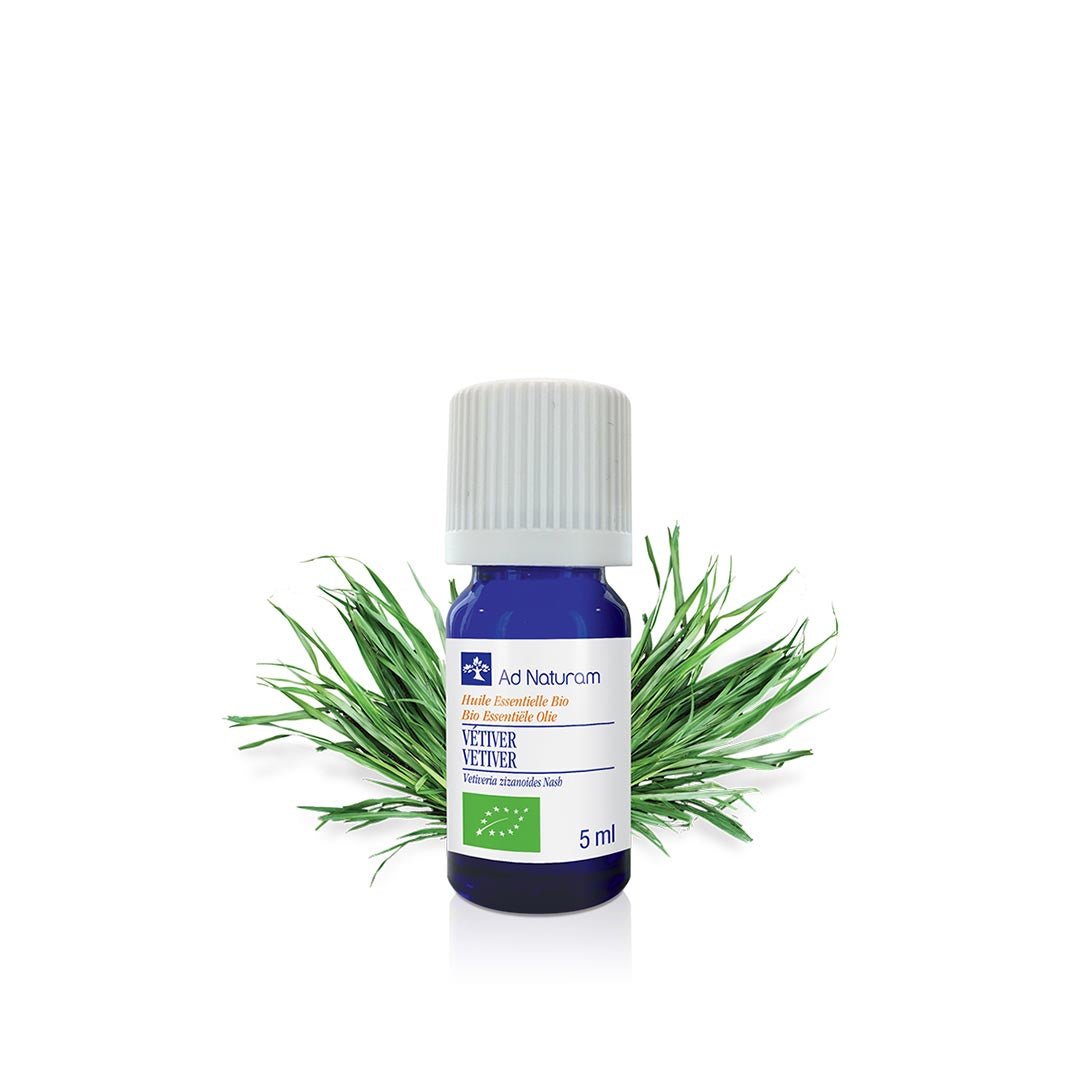 Ad Naturam Vetiver Organic Essential Oil, 5ml - Elliotti