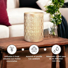 Zen Arome Vienne Ultrasonic Diffuser - 110 ml - Elliotti