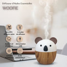 Zen Arome Woofie Ultrasonic Diffuser - LED Nightlight - 160 ml - Elliotti